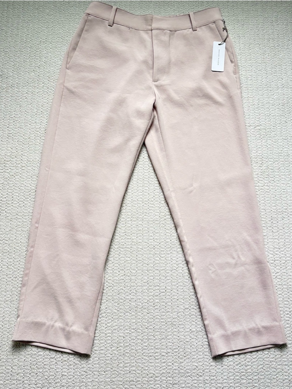 Brochu Walker Light Blush Cotton Blend Pants Size M NWT | Classy | Office